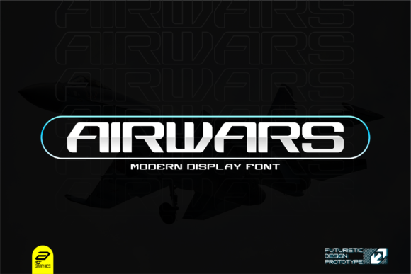 Airwars Font for Handmade and Commercial Craft Projects