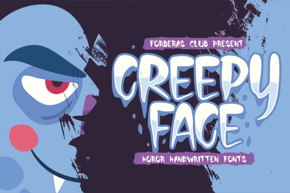 Creepy Face: A Spooky Font for Eye-Catching Campaigns