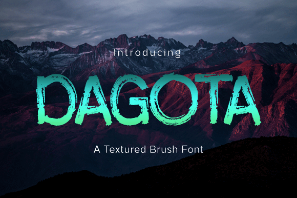 Dagota: A Modern Display Font for Digital Creativity