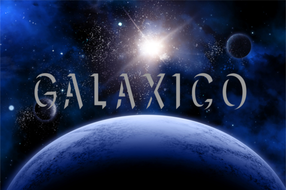Galaxtico Font for Bold Digital Designs