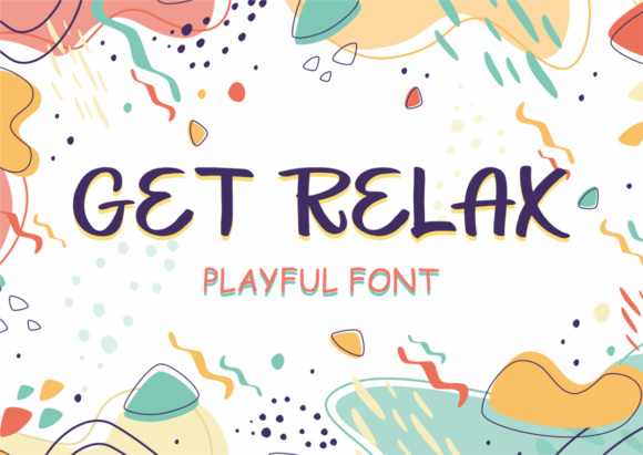 Get Relax: A Laid-Back Display Font for Web Design