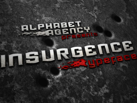 Insurgence: A Bold Display Font for Editorial Design