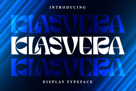 Klasvera: A Whimsical Display Font for Bold Campaigns
