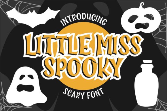 Little Miss Spooky Font for Handmade Creations