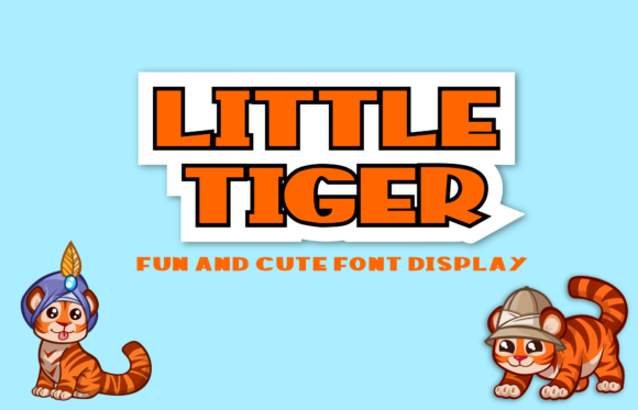 Little Tiger Font for Editorial Design and Content Creation