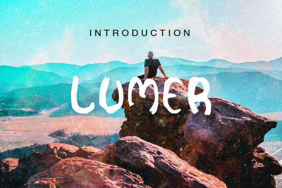Lumer: A Playful Display Font for Modern Editorial Design