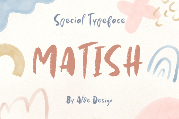 Matish: A Bold Display Font for Eye-Catching Campaigns