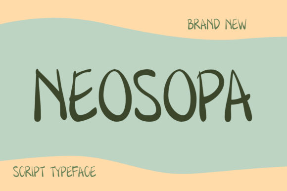 Neosopa: A Versatile Display Font for Modern Web Design