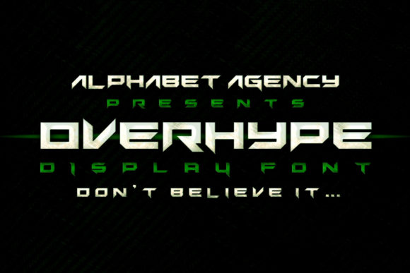 Overhype Font for Bold Web Design