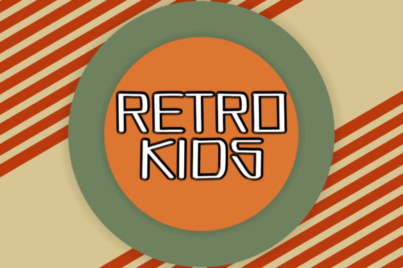 Retro Kids Font for a Fresh Brand Look