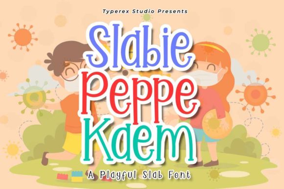 Slabie Peppe Kaem: A Playful Display Font for Creative Projects