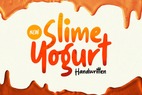 Slime Yogurt: A Playful Display Font for Modern Web Projects