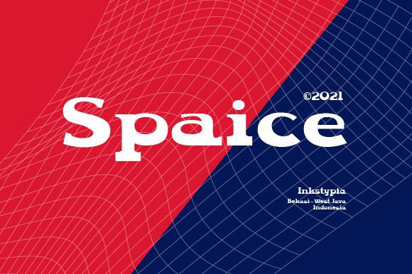 Spaice: A Futuristic Display Font for Modern Web Design
