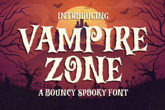 Vampire Zone Display Font Review