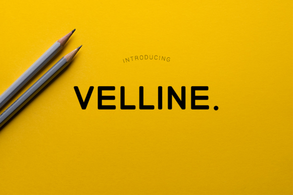 Velline: A Modern Sans Serif Font for Editorial Design