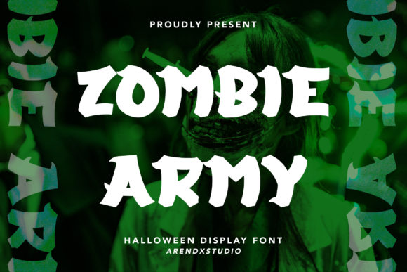 Zombie Army Font for Bold Branding Projects